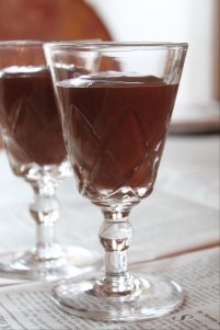 Montana Chocolate Mousse in cordial glasses