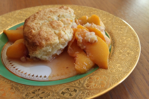 Connecticut Peach Cobbler from Baking Family