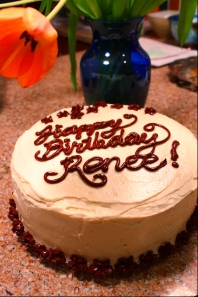 Renee's birthday cake from Baking Family